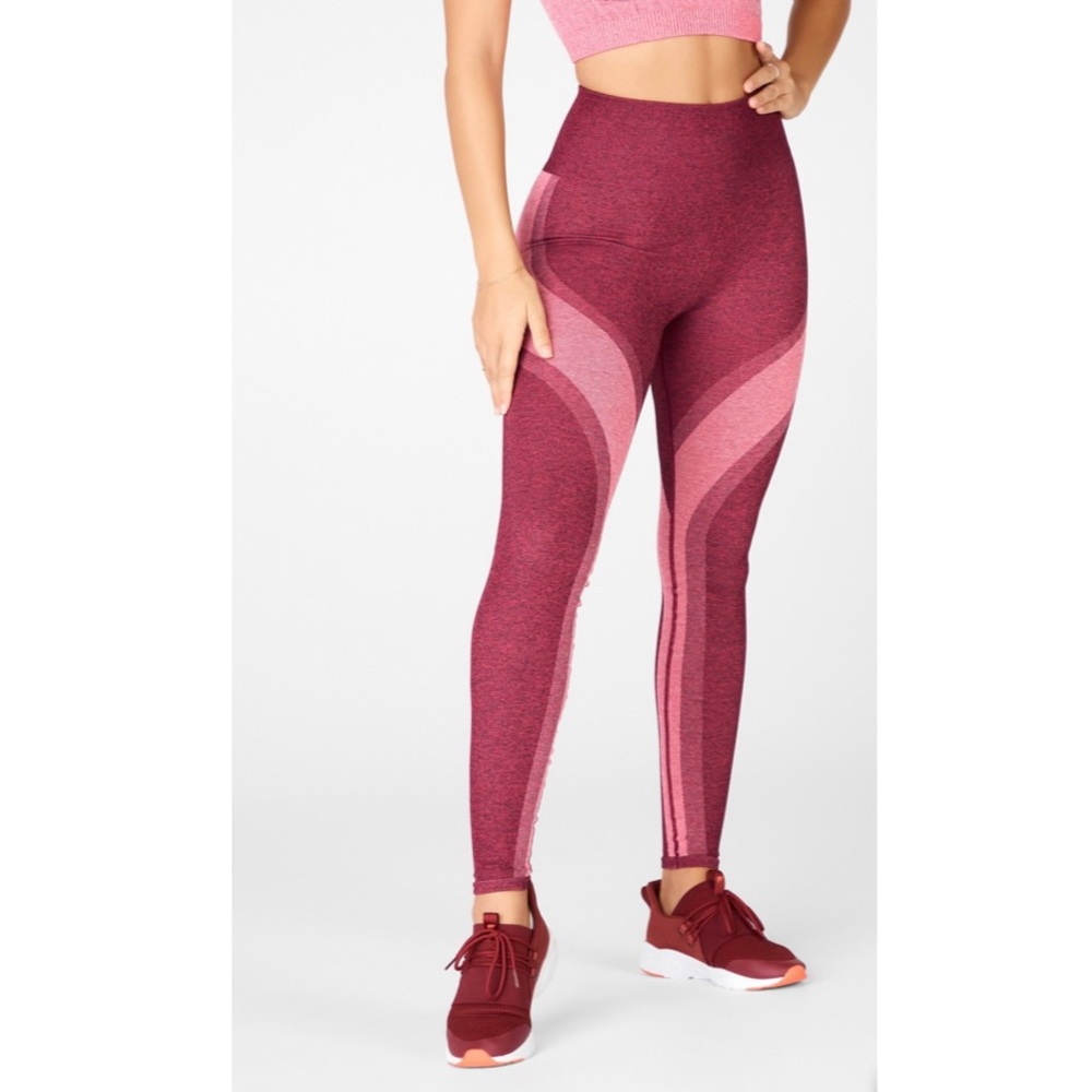 Fabletics High Waisted Seamless Swift Leggings NWT